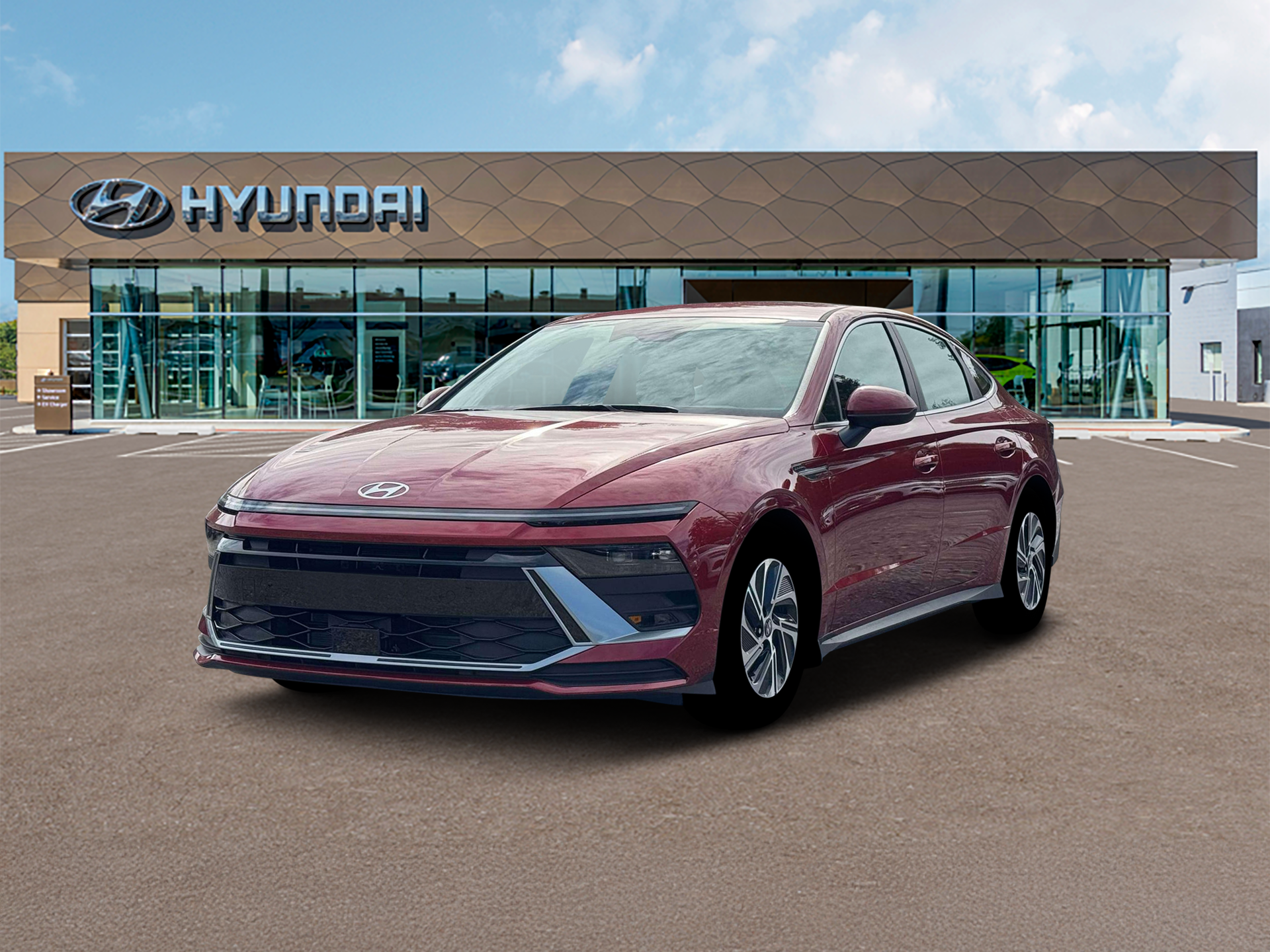 2026 Hyundai SONATA HYBRID Blue