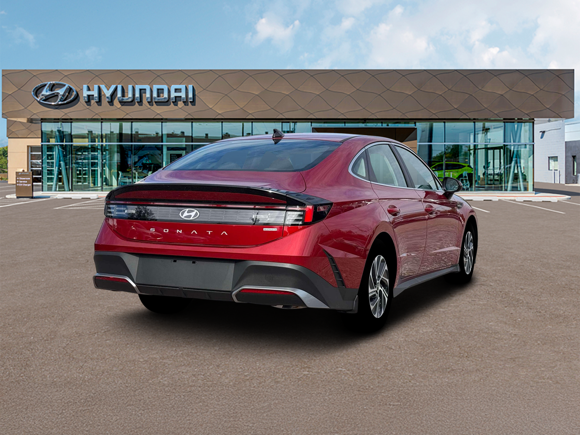 2026 Hyundai SONATA HYBRID Blue