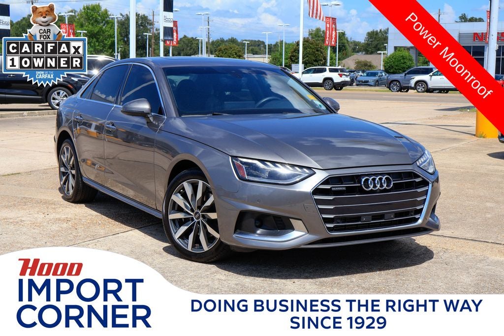 2022 Audi A4 40 Premium Plus